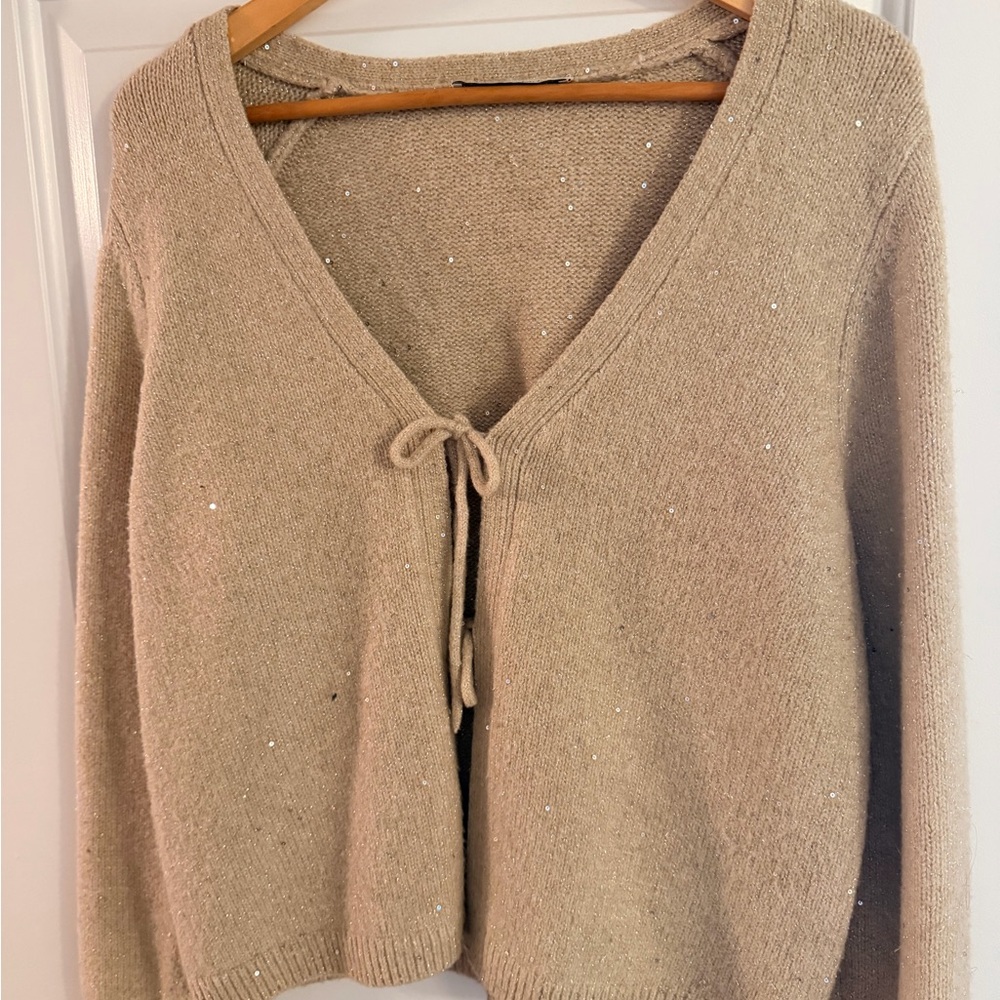 Abercrombie & Fitch Sweater with Tie Detail